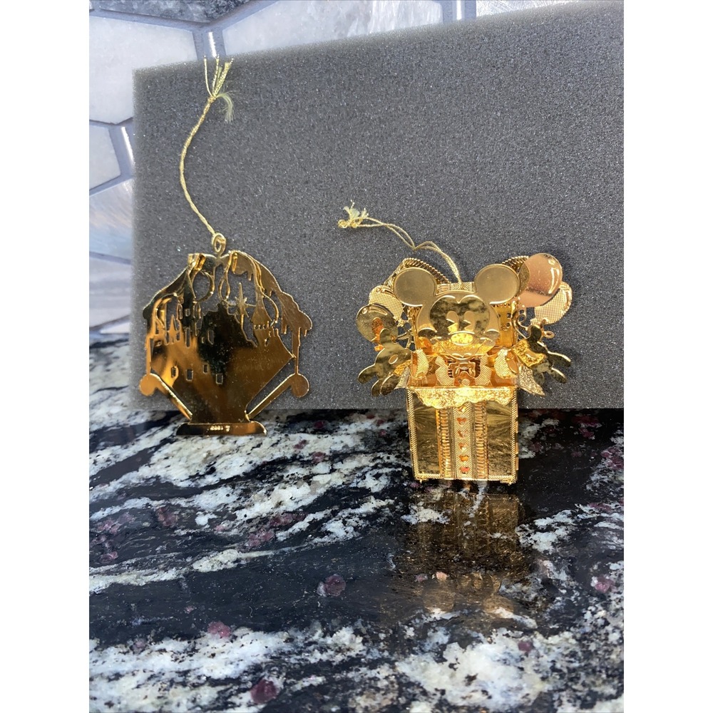 Danbury Mint Gold Disney‎ Ornaments